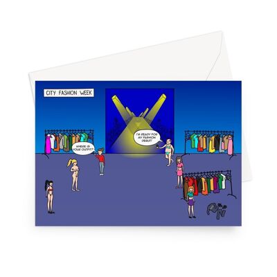 Birthday Cards - Fashion Victim (UK) - 10 Cards - 5"x7"
