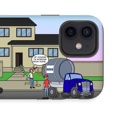 Phone Cases - Slurping From Home - iPhone 12 - Tough - Matte
