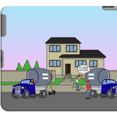 Tablet Cases - Slurping From Home - iPad 2/3/4 - Matte