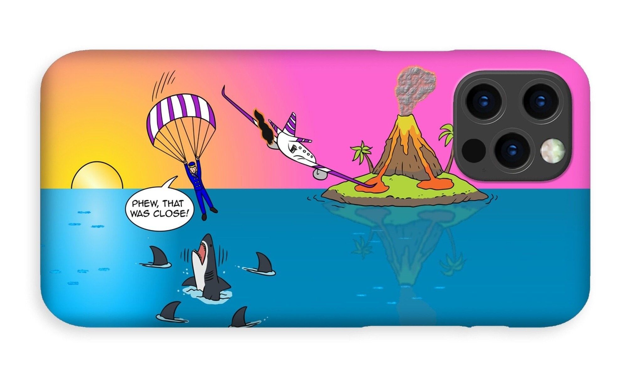 Phone Cases - Sure Shark Redemption - iPhone 12 Pro - Snap - Matte