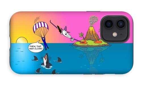 Phone Cases - Sure Shark Redemption - iPhone 12 - Tough - Gloss