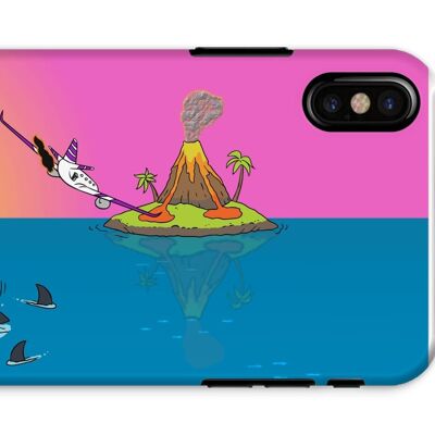 Phone Cases - Sure Shark Redemption - iPhone X - Snap - Matte