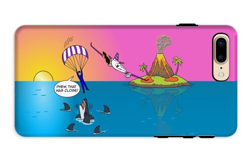 Phone Cases - Sure Shark Redemption - iPhone 8 Plus - Tough - Gloss