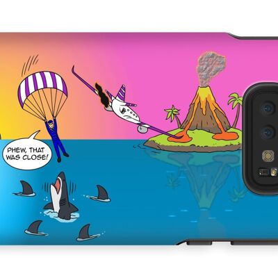 Phone Cases - Sure Shark Redemption - Galaxy S10E - Tough - Gloss