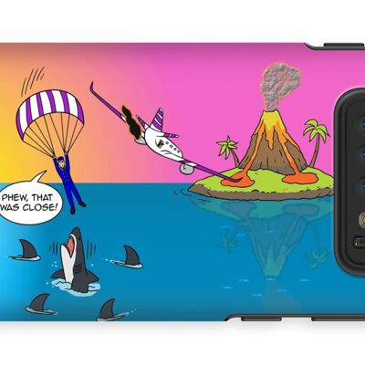 Phone Cases - Sure Shark Redemption - Galaxy S10 - Tough - Gloss