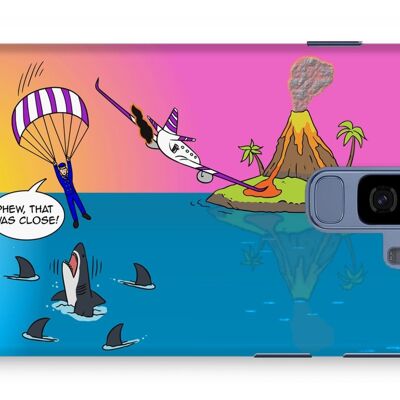 Phone Cases - Sure Shark Redemption - Galaxy S9 Plus - Snap - Matte