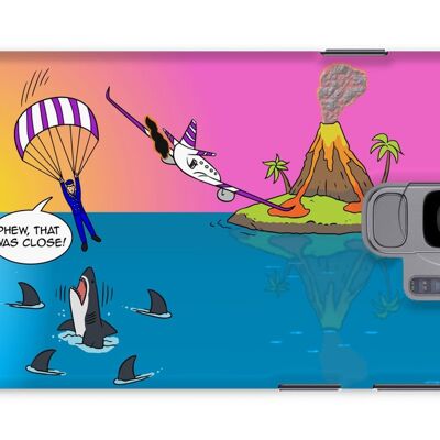 Phone Cases - Sure Shark Redemption - Galaxy S9 - Snap - Matte