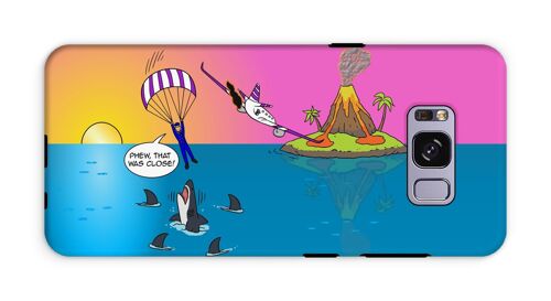 Phone Cases - Sure Shark Redemption - Galaxy S8 Plus - Tough - Gloss
