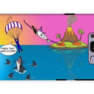 Phone Cases - Sure Shark Redemption - Galaxy S8 Plus - Tough - Gloss