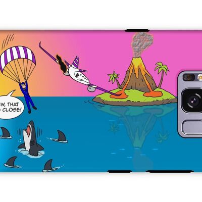 Phone Cases - Sure Shark Redemption - Galaxy S8 Plus - Tough - Gloss