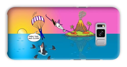 Phone Cases - Sure Shark Redemption - Galaxy S8 Plus - Snap - Matte