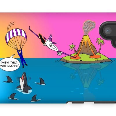 Phone Cases - Sure Shark Redemption - Galaxy Note 10P - Tough - Matte