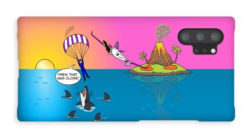 Phone Cases - Sure Shark Redemption - Galaxy Note 10P - Snap - Gloss
