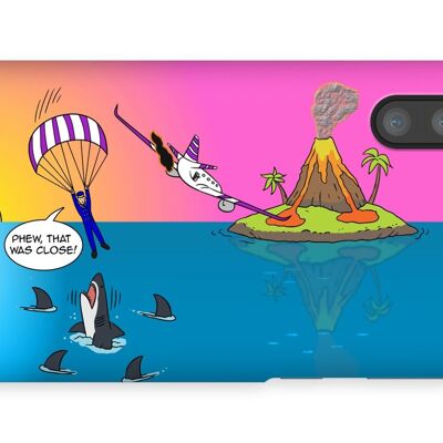 Phone Cases - Sure Shark Redemption - Galaxy Note 10 - Snap - Gloss
