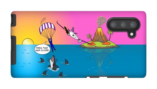 Phone Cases - Sure Shark Redemption - Galaxy Note 10 - Tough - Gloss