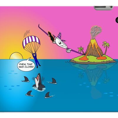 Tablet Cases - Sure Shark Redemption - iPad 2/3/4 - Gloss