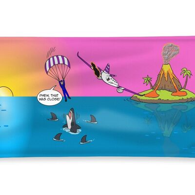 Beach Towels - Sure Shark Redemption (UK) - M | 28" x 55" | 70 x 140cm