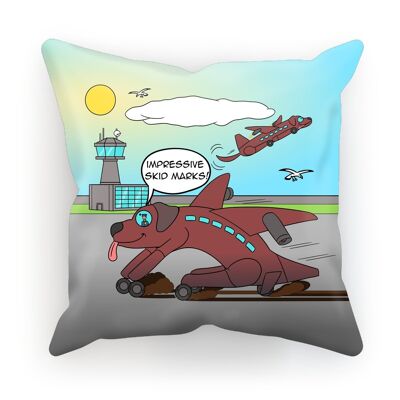 Cushions - Ruff Landing (UK/USA) - S | 12" x 12" | 30cm x 30cm - Canvas