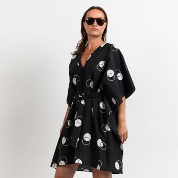 Robe coton soie Riviera Circle – courte 3