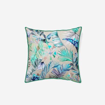 Coussin en lin Delko bleu 45x45 cm