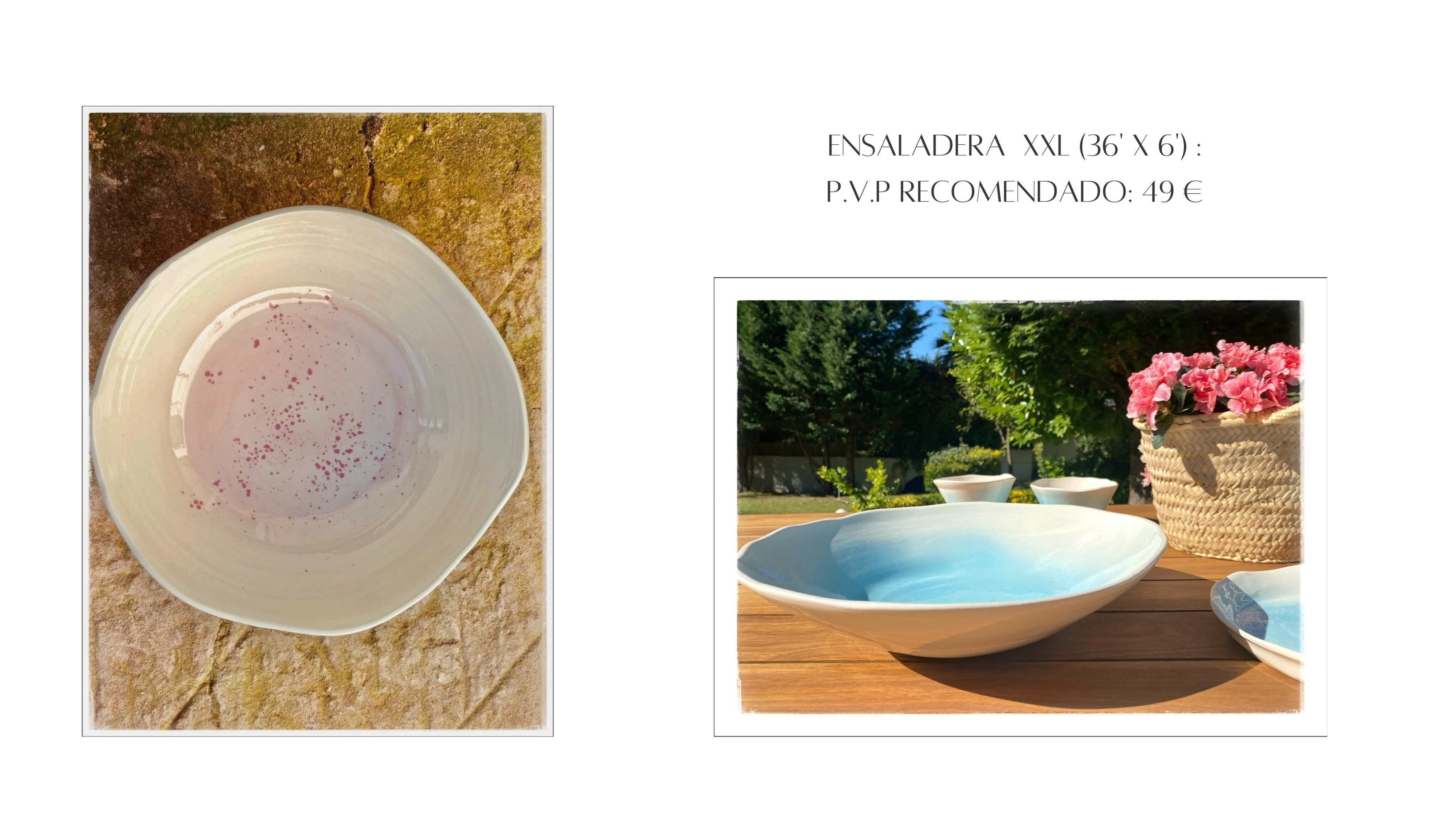 SALATSCHÜSSEL COLLIOURE ROSE