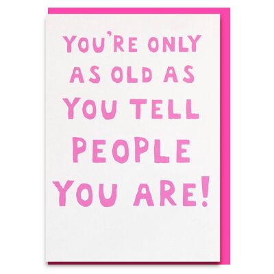 Tell People (Pink)