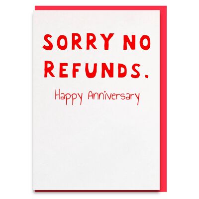 Refund Anniversary