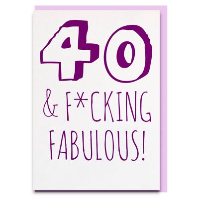 40 fabuloso