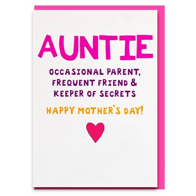 Auntie Mothers Day