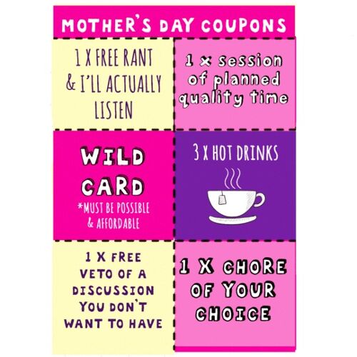 Mothers Day Coupons!