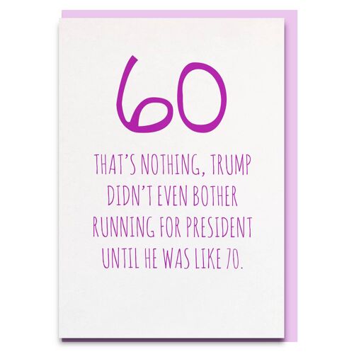60 Trump