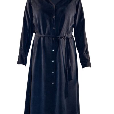 Tuula Shirtdress in Navy