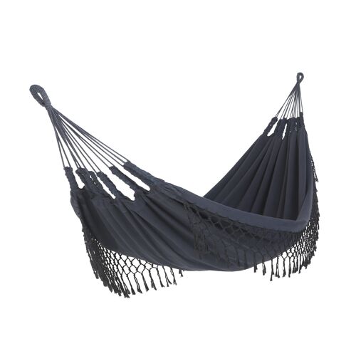 Hammock Antique Grey Basic, 100 % cotton, handmade in Ecuador