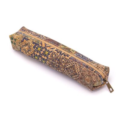 Pencil case in 8 beautiful patterns and in natural-colored cork - BAG-800-H