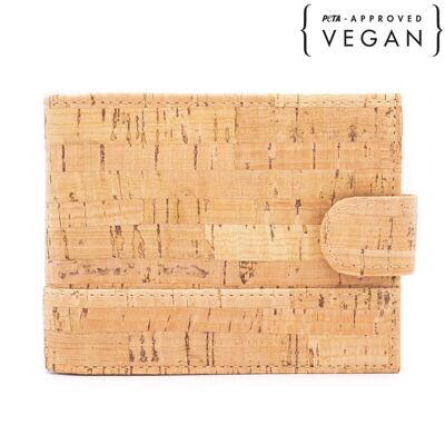 Wallet in sustainable cork - BAG-610