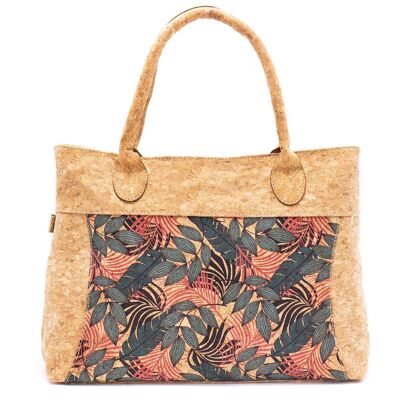 Handbag with exotic natural print - BAG-2023-A