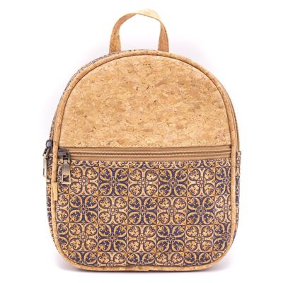 Vegan cork backpack - choose from 2 patterns - BAG-627-Backpack-B