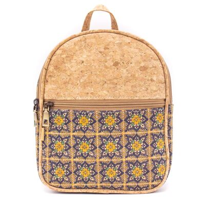 Vegan cork backpack - choose from 2 patterns - BAG-627-Backpack-A
