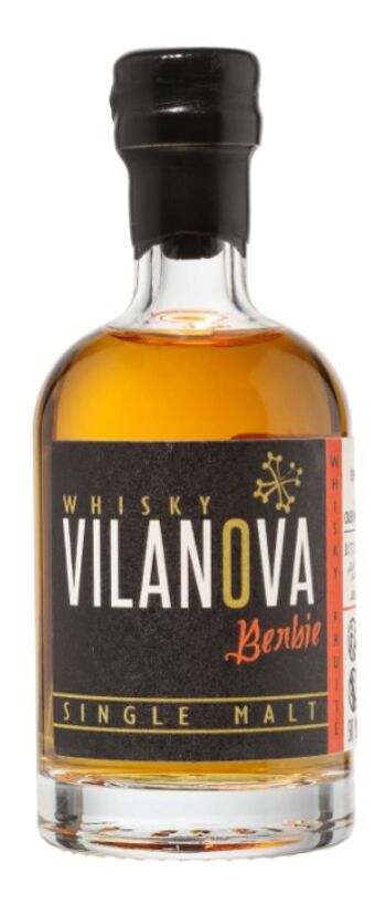 Whiskey Vilanova Berbie 50ml, 43% vol
