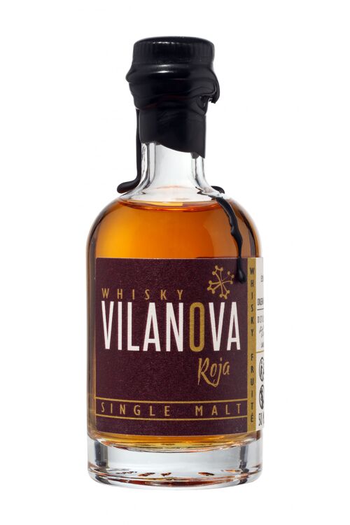 Whiskey Vilanova Roja 50ml, 43% vol