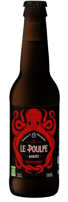 Birra AMBREE Biologica della Provenza Le Octopus 33cl