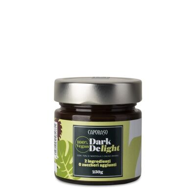 Crema Vegana Dark Delight (75% Noci) - Senza Zucchero