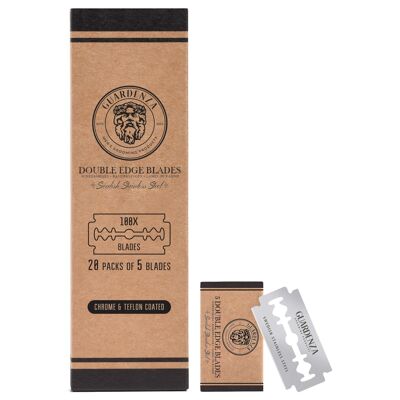 Hojas de afeitar de doble filo - 100 piezas