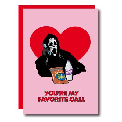 You're My Favorite Call Valentines Day Card