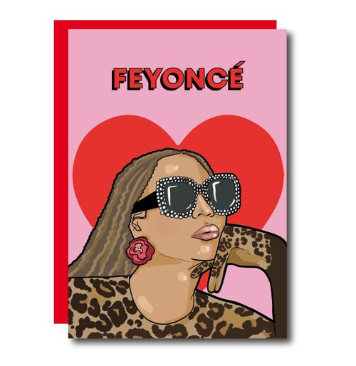Feyonce Valentines Day Card