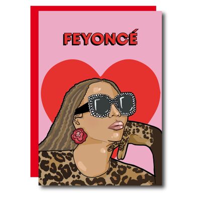 Feyonce Valentines Day Card