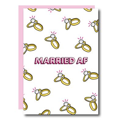Verheiratete AF-Valentinstagskarte