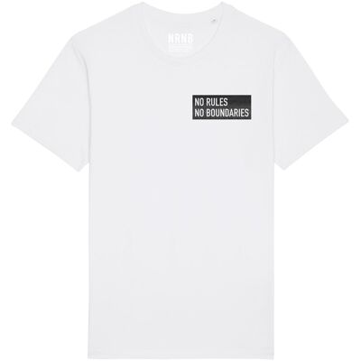 MANLY TEE    White | Shadow