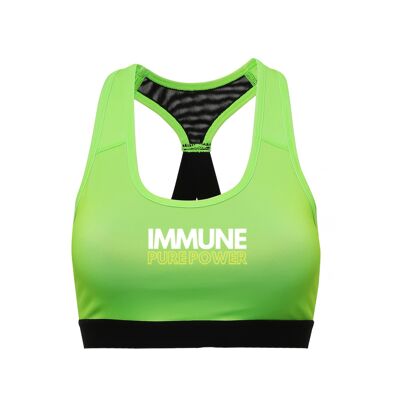 Immune performance sports bra