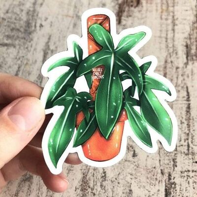 Magnet - Philodendron Florida Green